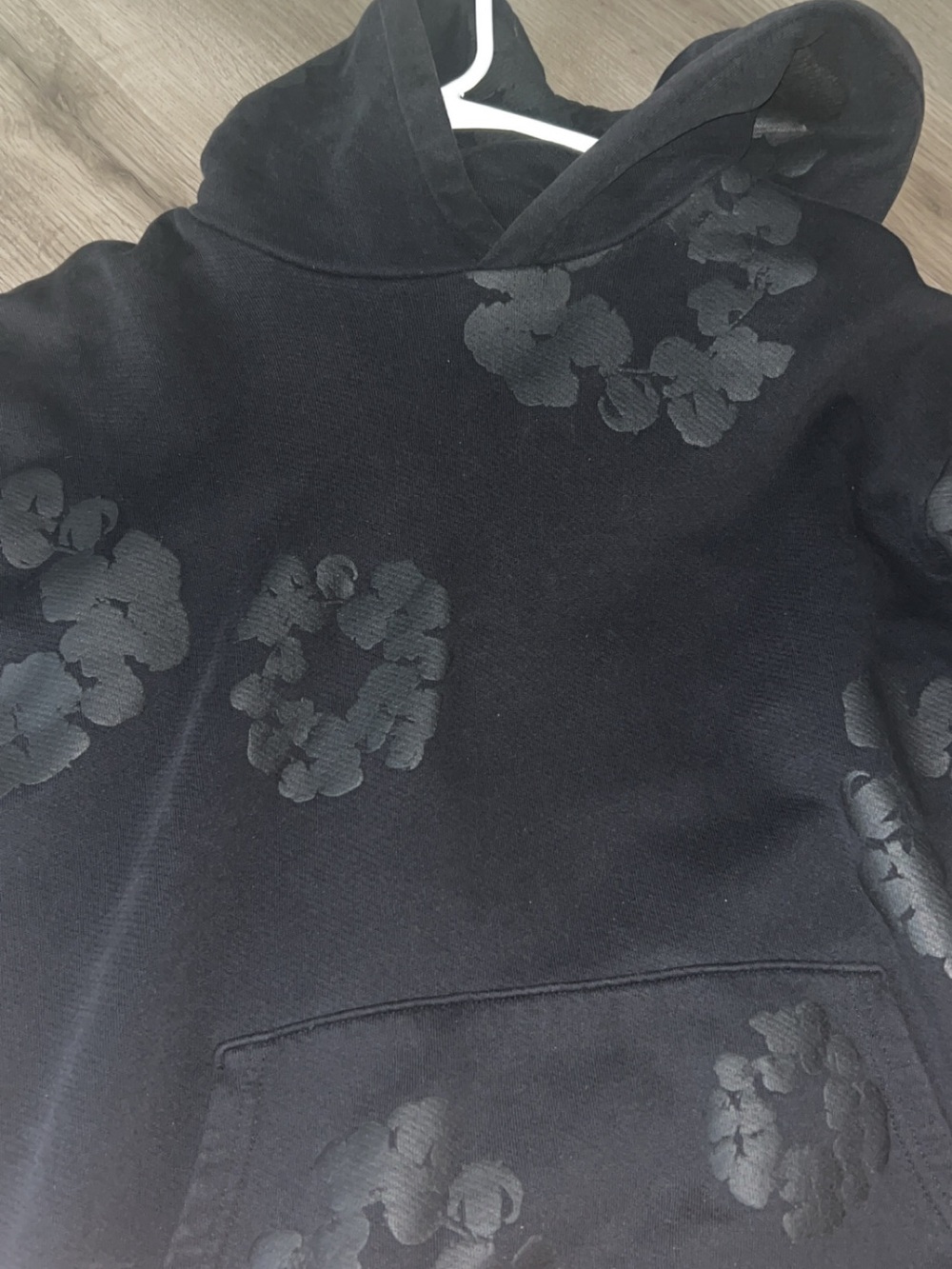 All black denim tear, Authentic